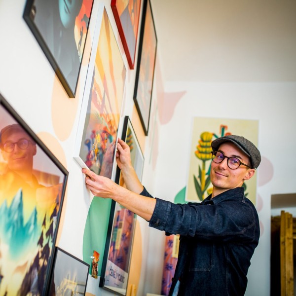 Cyklistika je můj způsob, jak s Vysočinou mluvit. Je to meditace, dialog i útěk, říká ilustrátor Lukáš Tomek