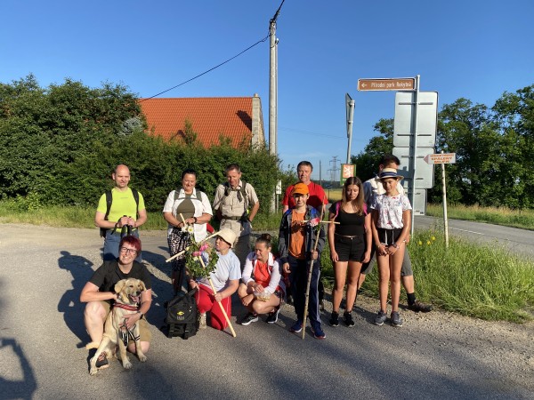 Pěšky do Hlubokých Mašůvek. Poprvé Pěšky do Hlubokých Mašůvek. Poprvé