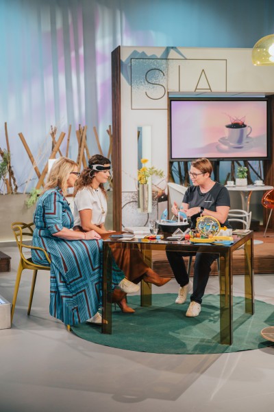 Na České televizi v pořadu Sama doma Na České televizi v pořadu Sama doma